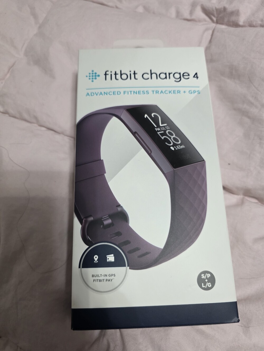 Fitbit Charge 4 Advanced Fitness Tracker - Plum